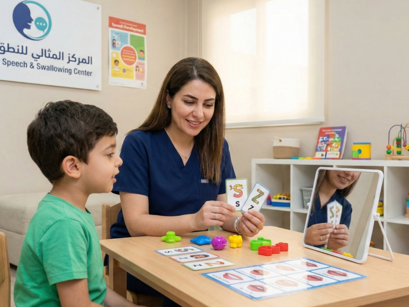 علاج اضطراب مخارج الأصوات